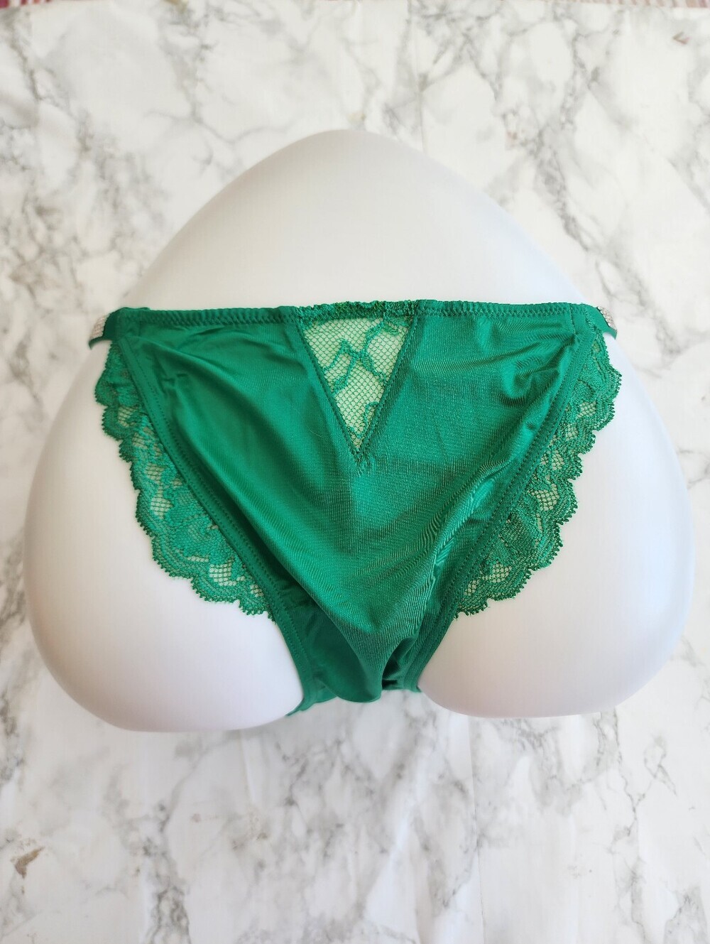VS VERY SEXY Victoria's Secret Very Sexy Shine Strap Cheekini Panty L